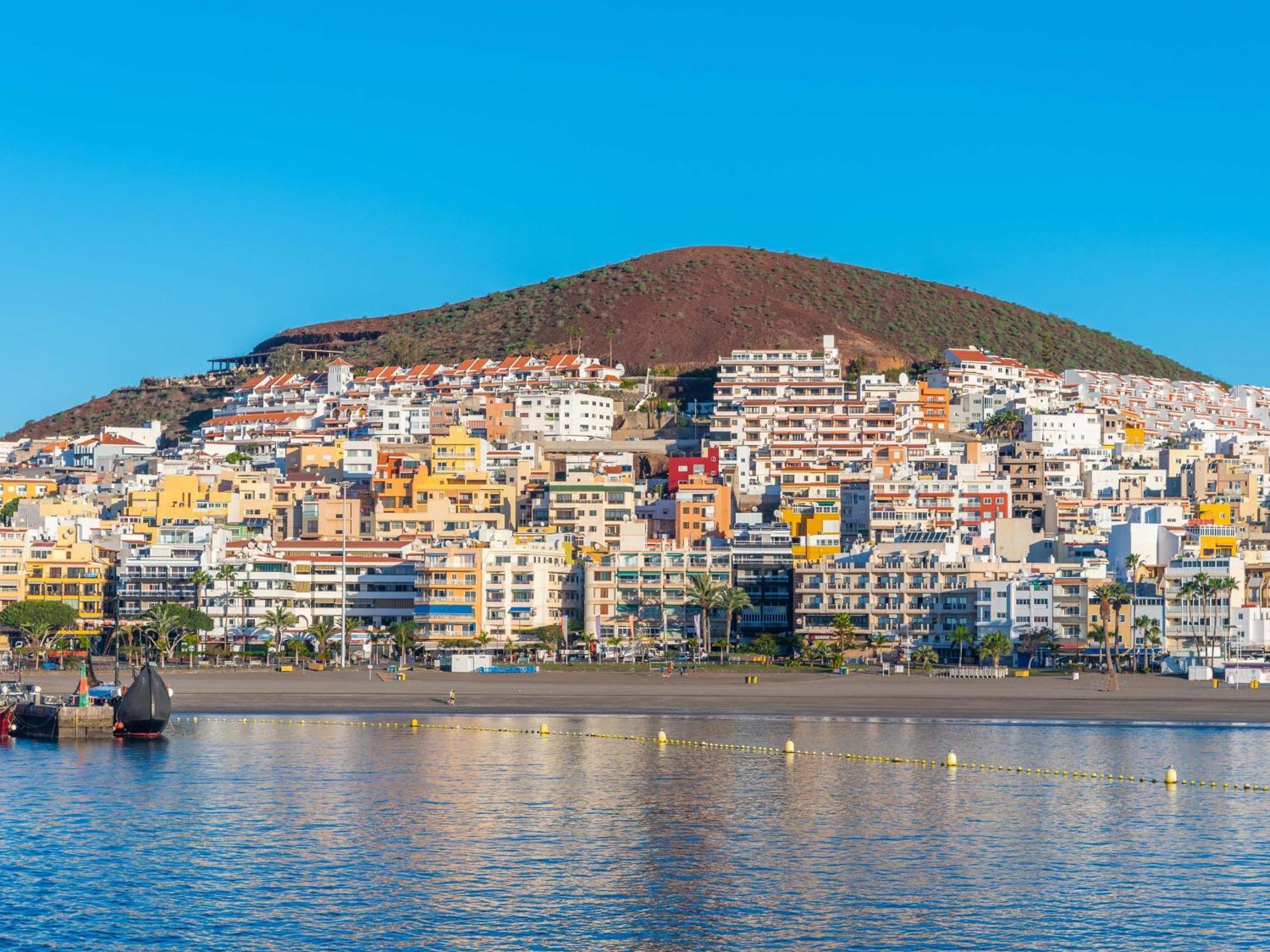 Encantador Apartamento Con Terraza, Los Cristianos Лос Кристианос Екстериор снимка