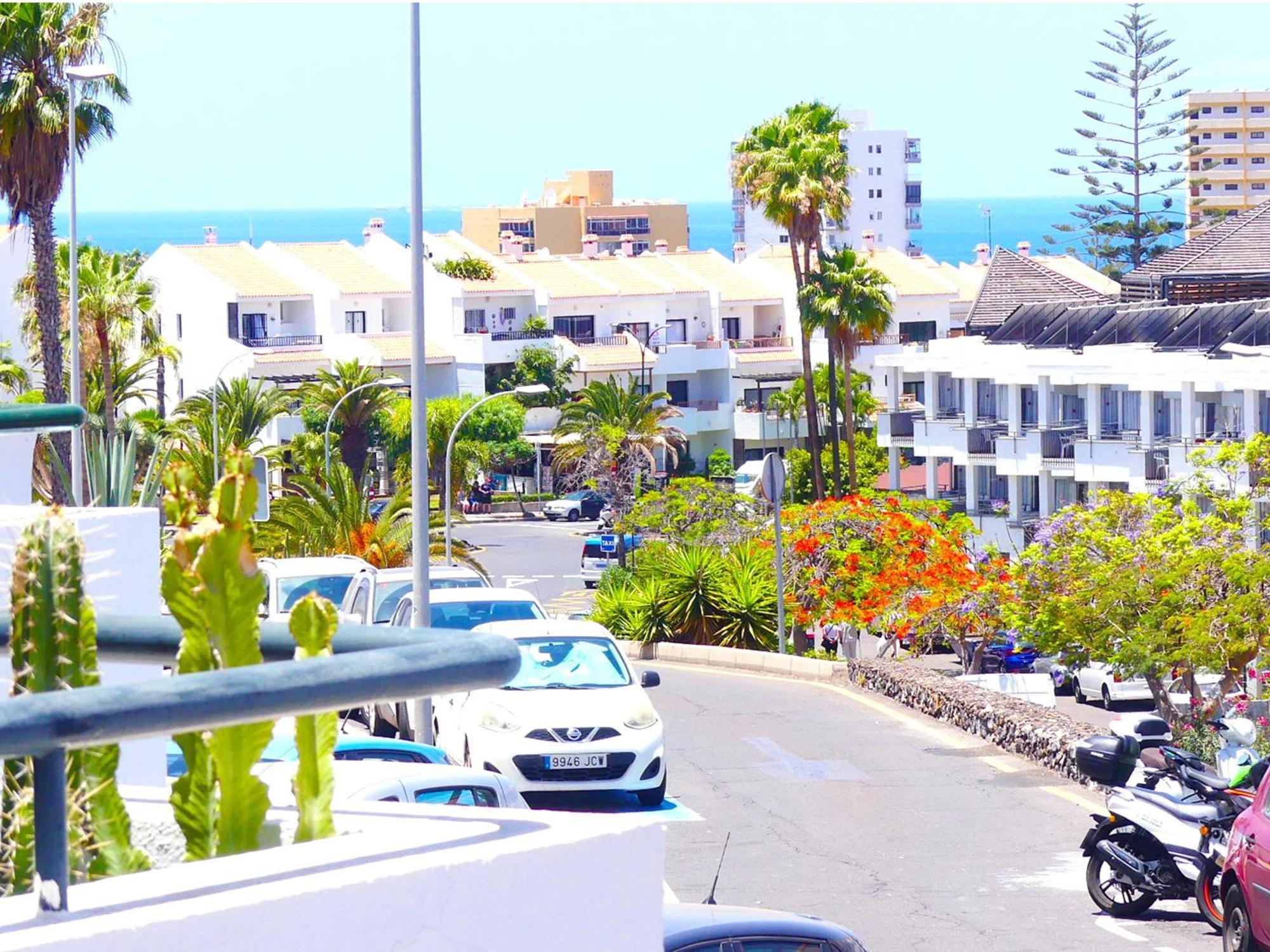 Encantador Apartamento Con Terraza, Los Cristianos Лос Кристианос Екстериор снимка